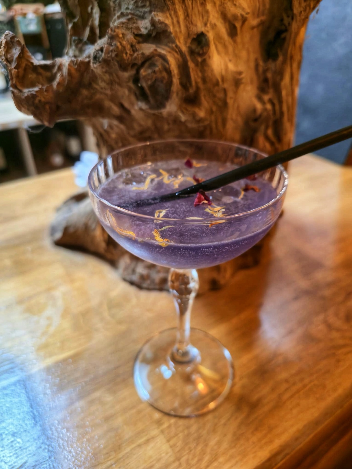 🌸 Cocktail du mois : L’Aviation 🌸

Laissez-vous transporter par notre cocktail du mois aux reflets violine, aussi délicat que captivant.
L’Aviation marie avec finesse la fraîcheur du gin, l’acidité subtile du citron et la douceur florale de la crème de violette, pour une expérience à la fois légère et envoûtante.

Sa robe violette, sublimée par quelques petites fleurs déposées à sa surface, en fait une véritable invitation au voyage — un instant suspendu entre ciel et poésie.

À savourer lentement… comme un vol au crépuscule.  Contenu destiné à un public majeur.
L’abus d’alcool est dangereux pour la santé, à consommer avec modération.